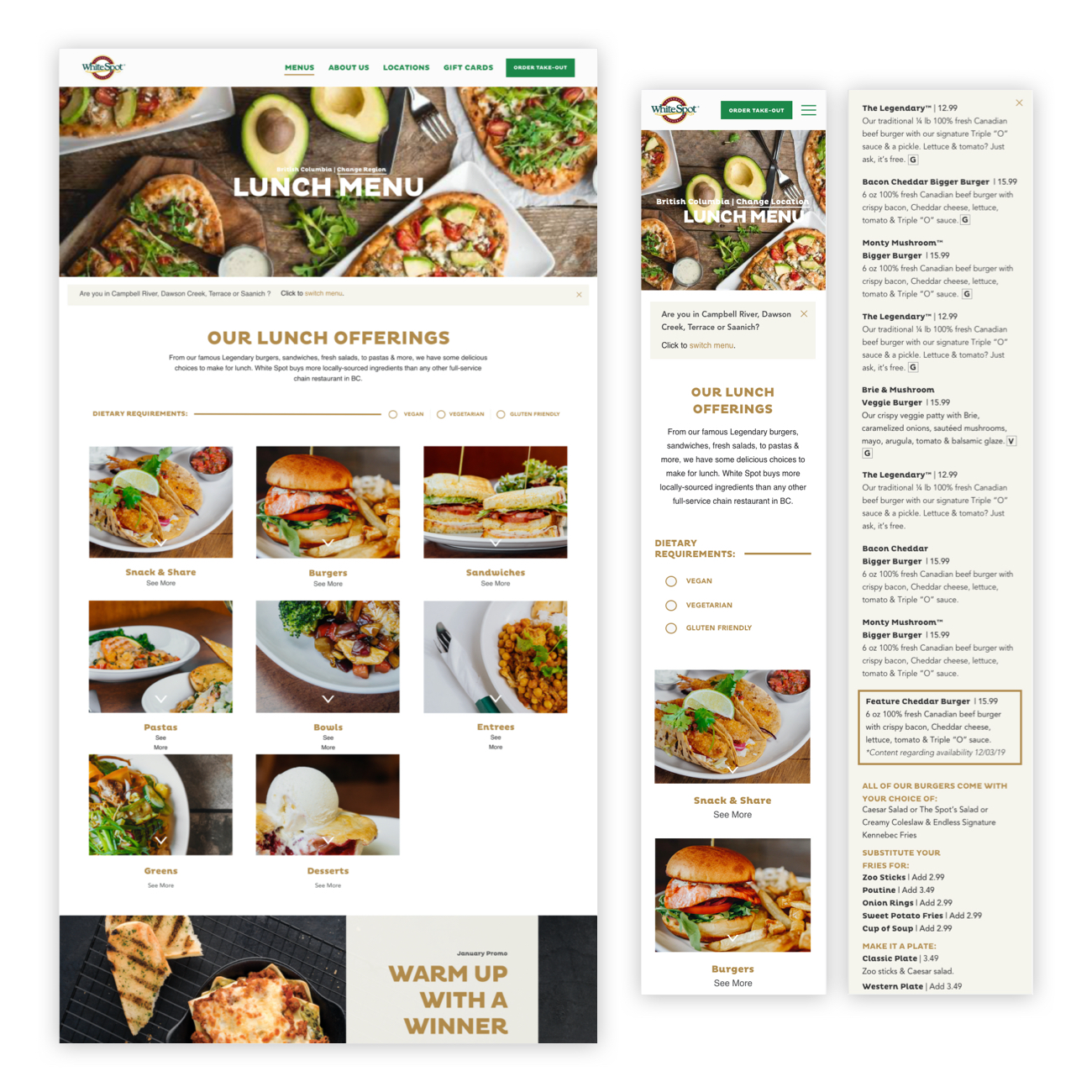 Lunch Menu – MobDesk4